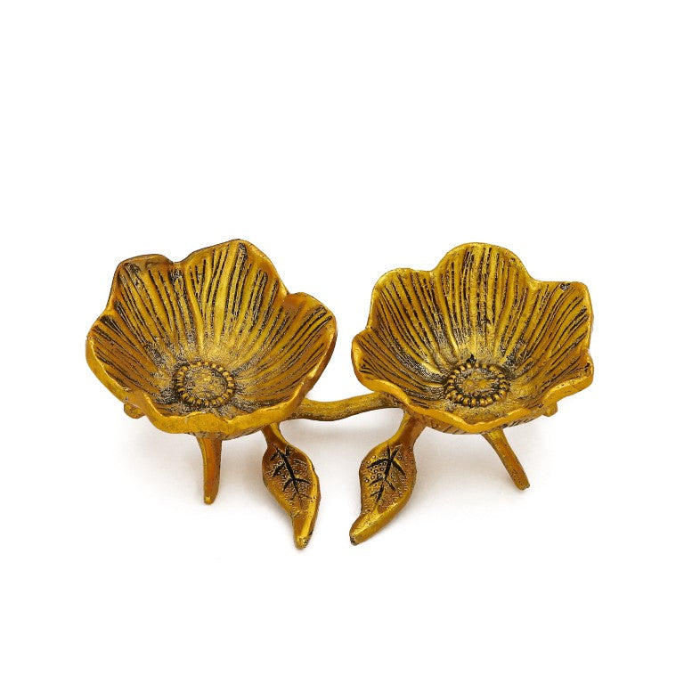 Floral Dry Fruit Bowl Set of 2