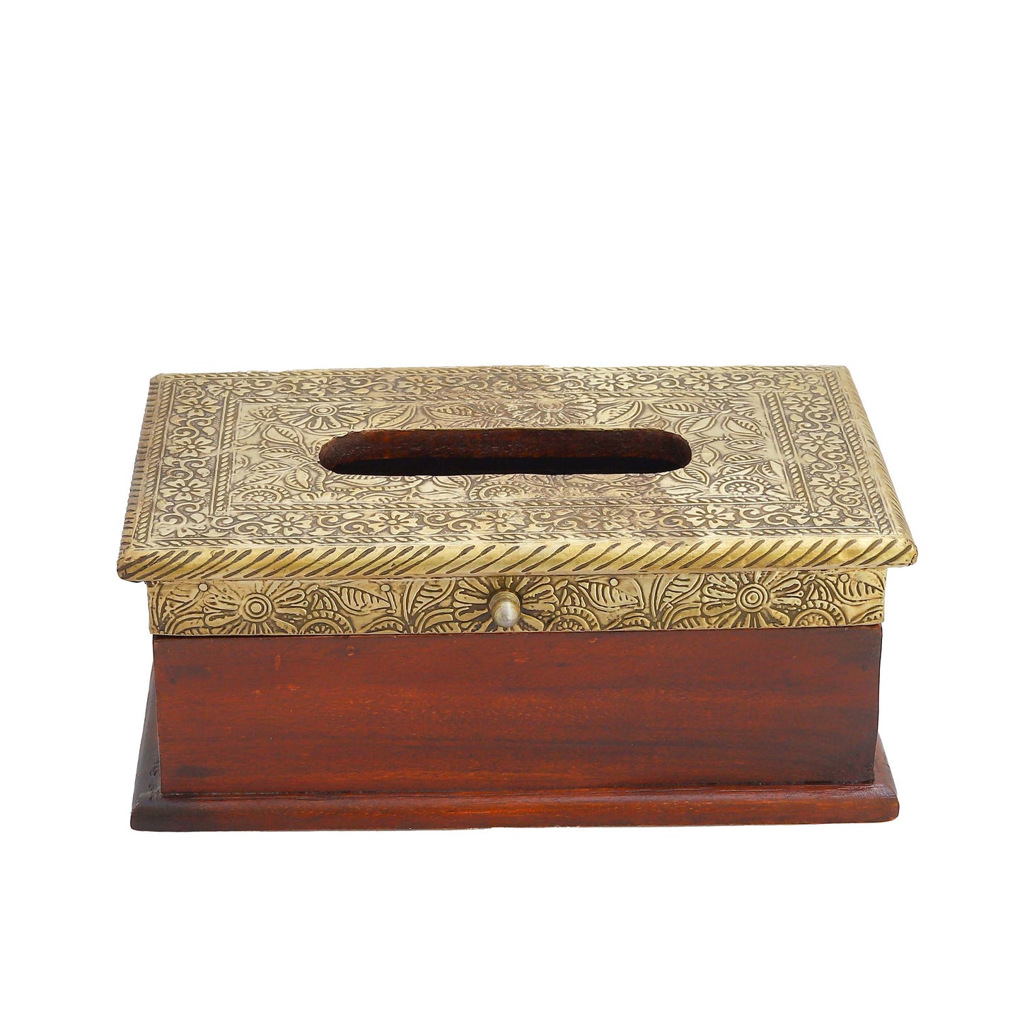 wooden tissue box napkin holder 10 * 6 inches