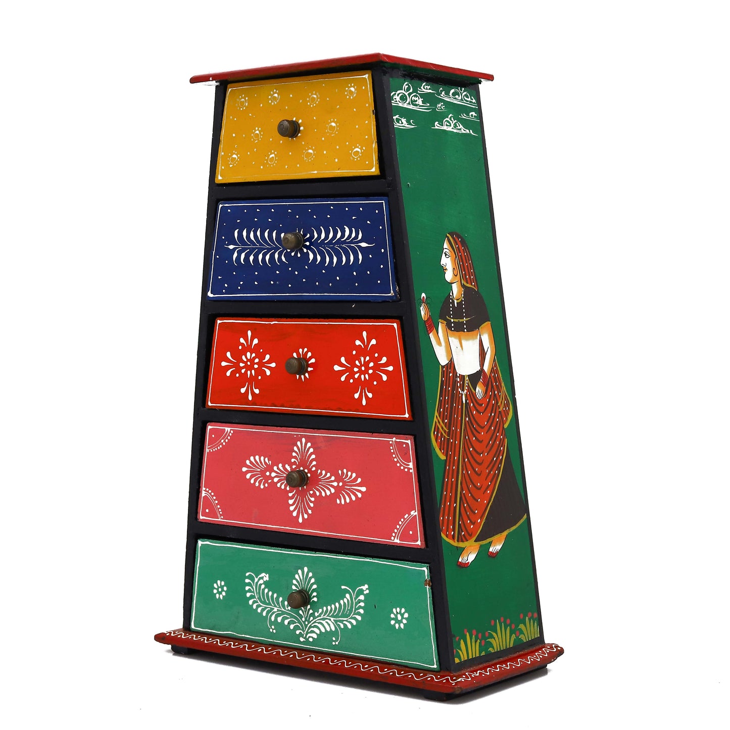 Ethnic Handcrafted Wooden Jewellery Box