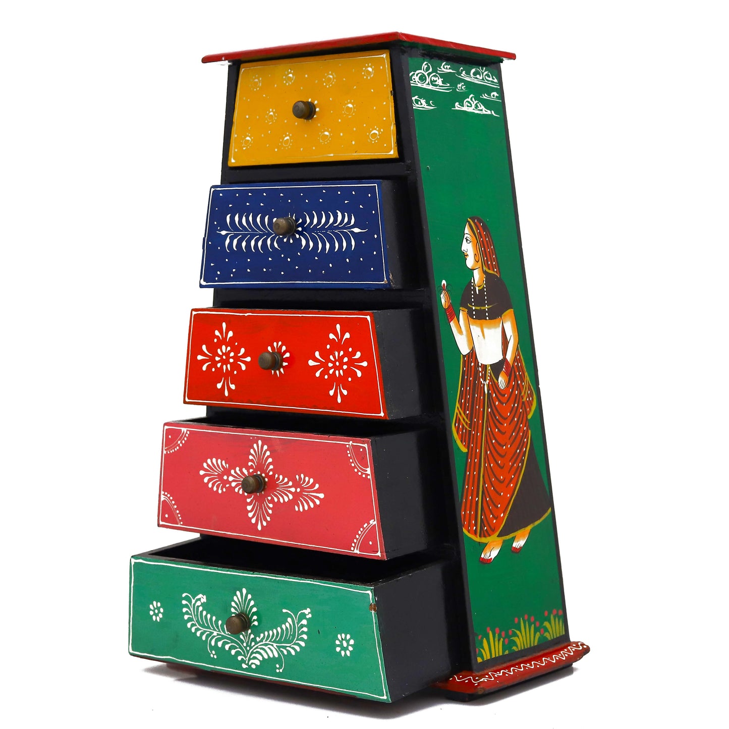 Ethnic Handcrafted Wooden Jewellery Box
