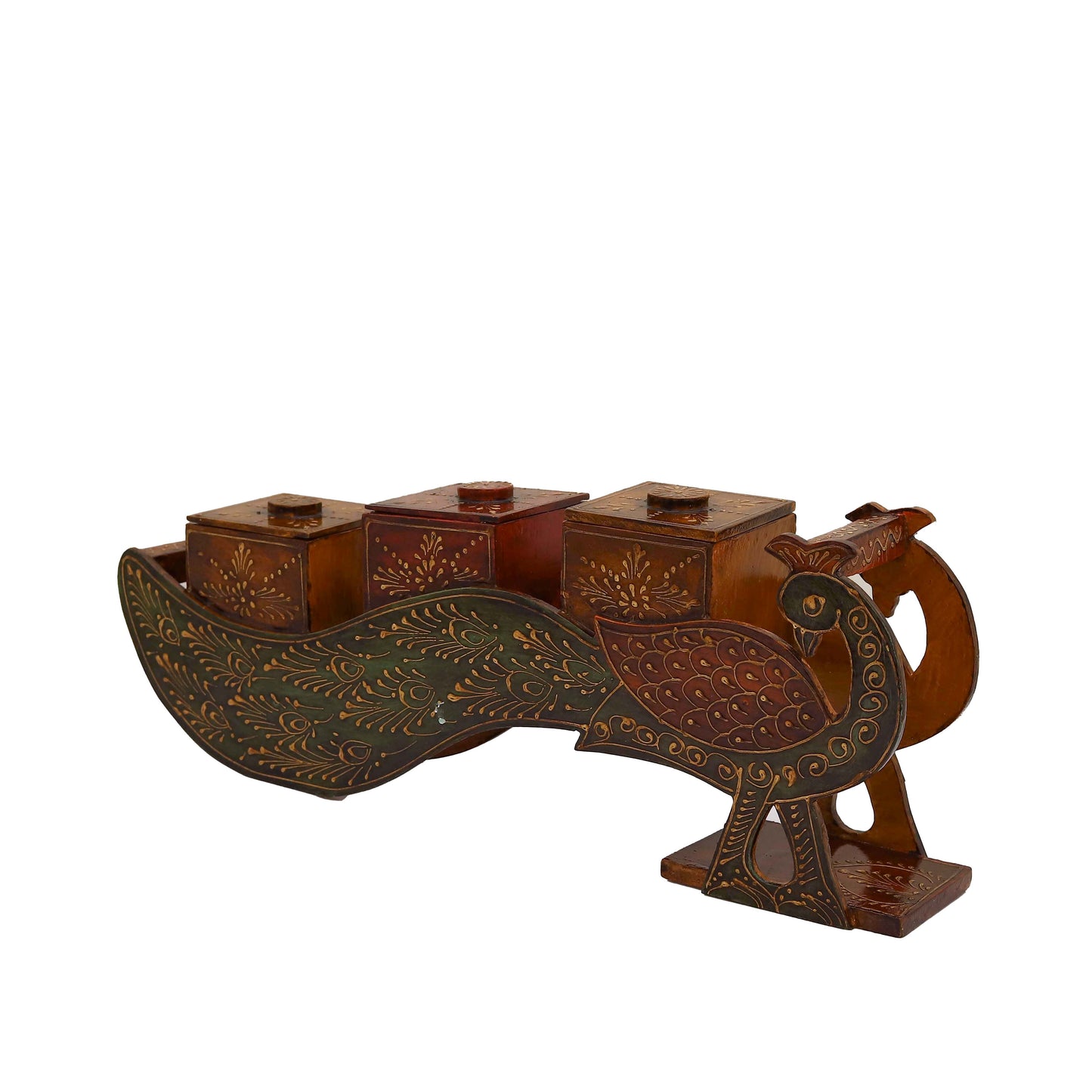 Peacock Dry Fruit Box Set