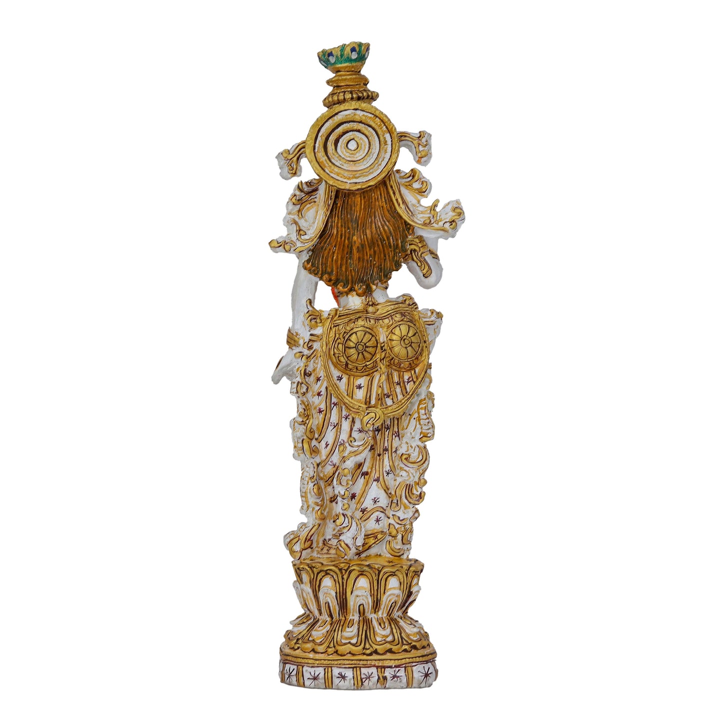 Resin Radha Ji Idol Sculpture Symbol of Divine Love & Devotion | Ideal for Home Decor, Temple, and Gifting