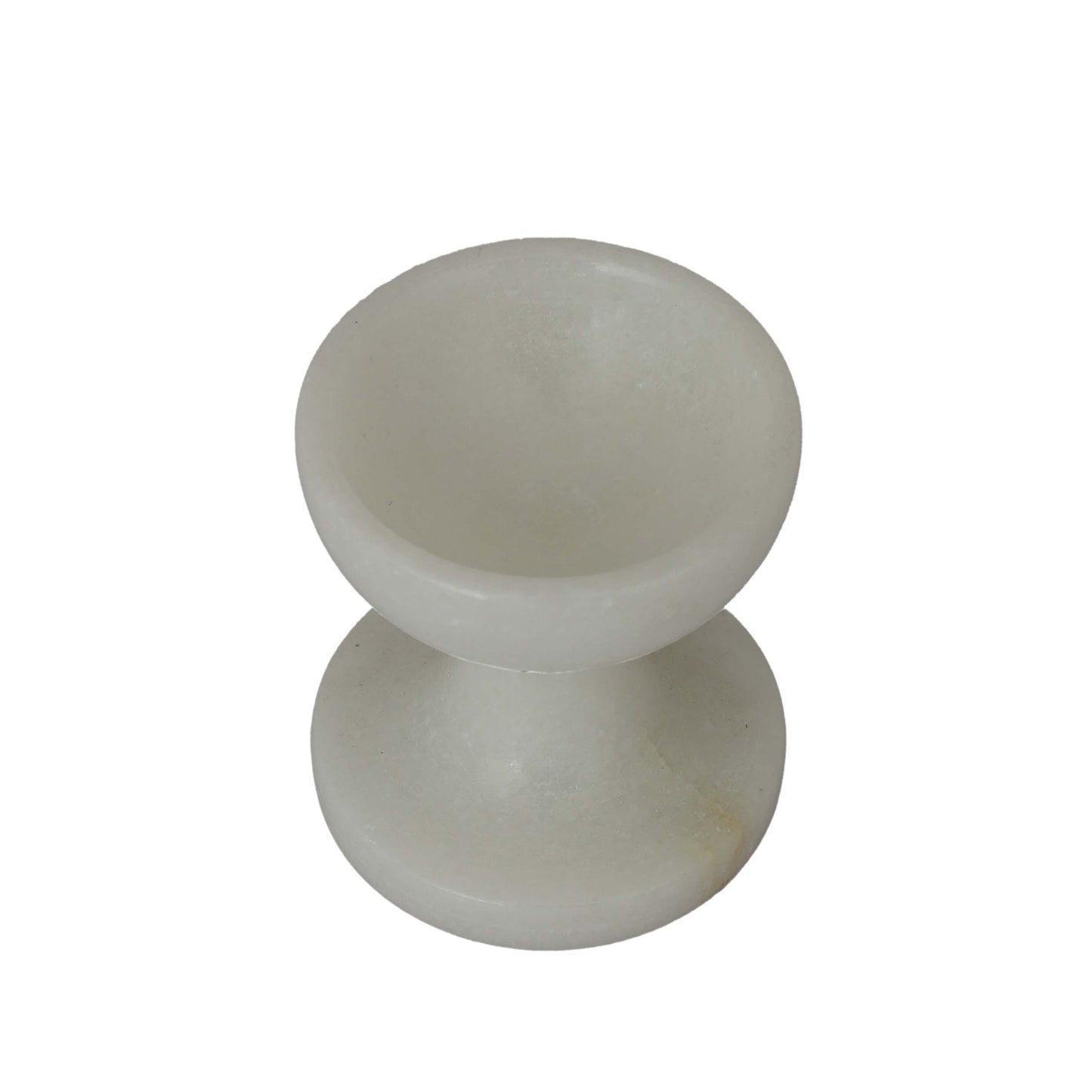 White Marble Diya/Deepak Oil lamp for Pooja & Lighting Decoration