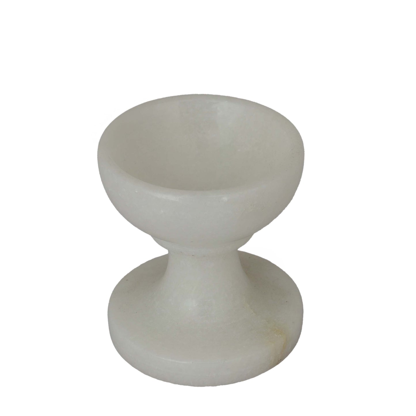 White Marble Diya/Deepak Oil lamp for Pooja & Lighting Decoration