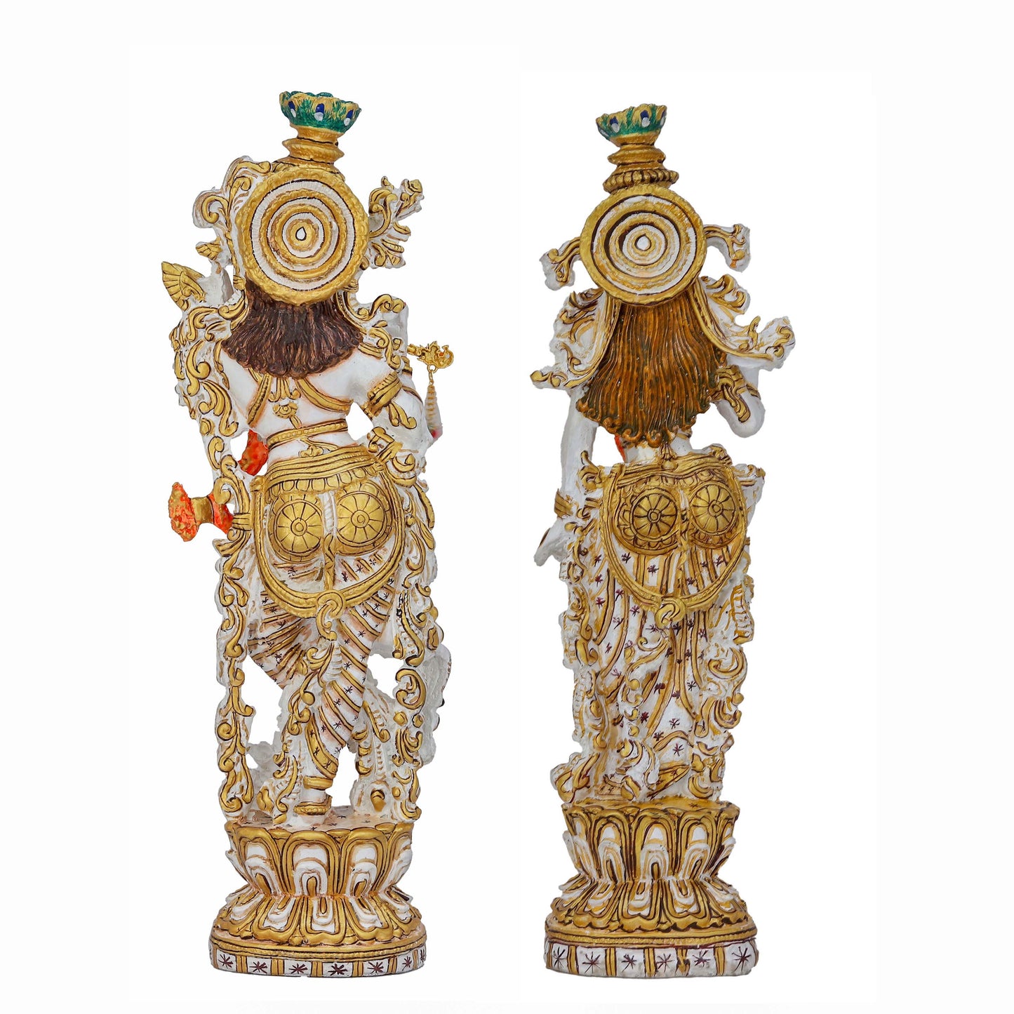 Resin Radha‑Krishna idol sculptures