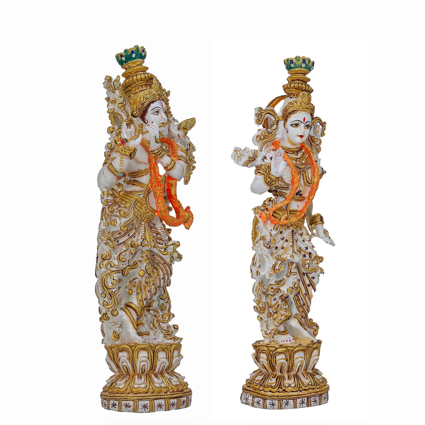 Resin Radha‑Krishna idol sculptures