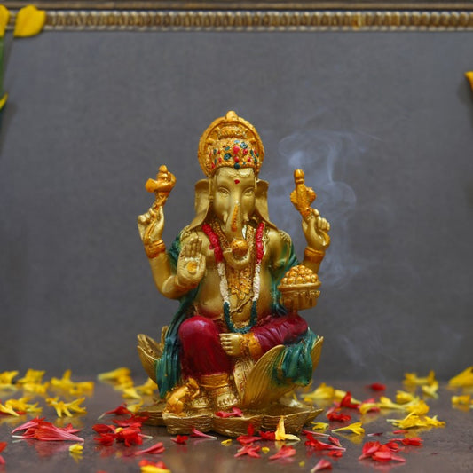 Lotus Ganesha Glory