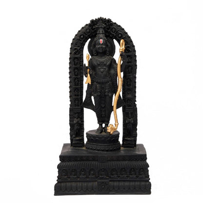 Resin Shree Ram Lalla Idol for Temple and Home Decor ( 10 Inch )