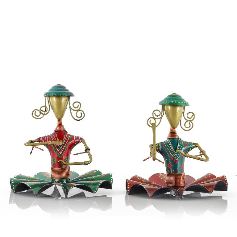 Alana Aria Dancing Table Top Figurines (Set of 2)