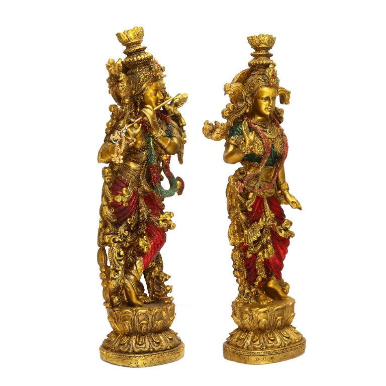 Radha-Krishna Idol Sculpture