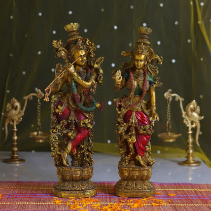 Radha-Krishna Idol Sculpture