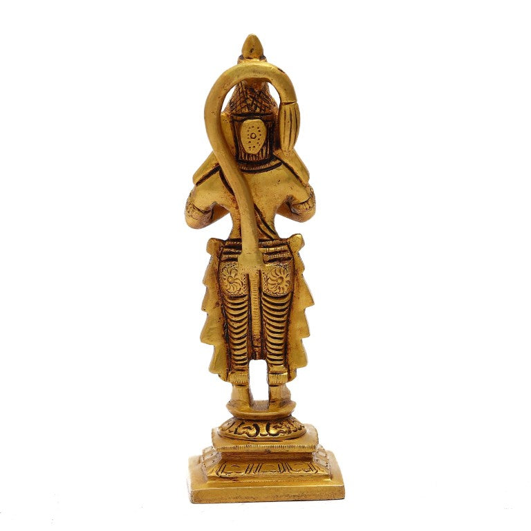 Brass Hanuman Ji Standing Statue, Brass Hanuman Idol,