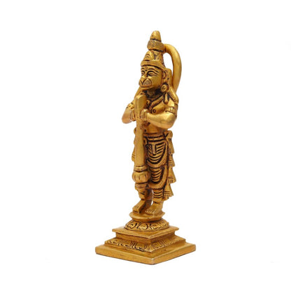 Brass Hanuman Ji Standing Statue, Brass Hanuman Idol,