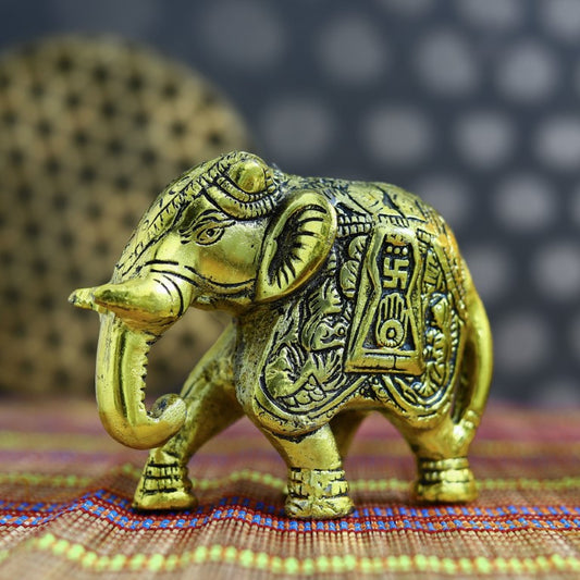 Graceful Elephant Figurine