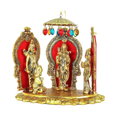 Shri Ram Darbar Metal Statue