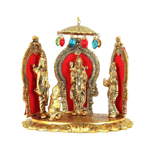 Shri Ram Darbar Metal Statue