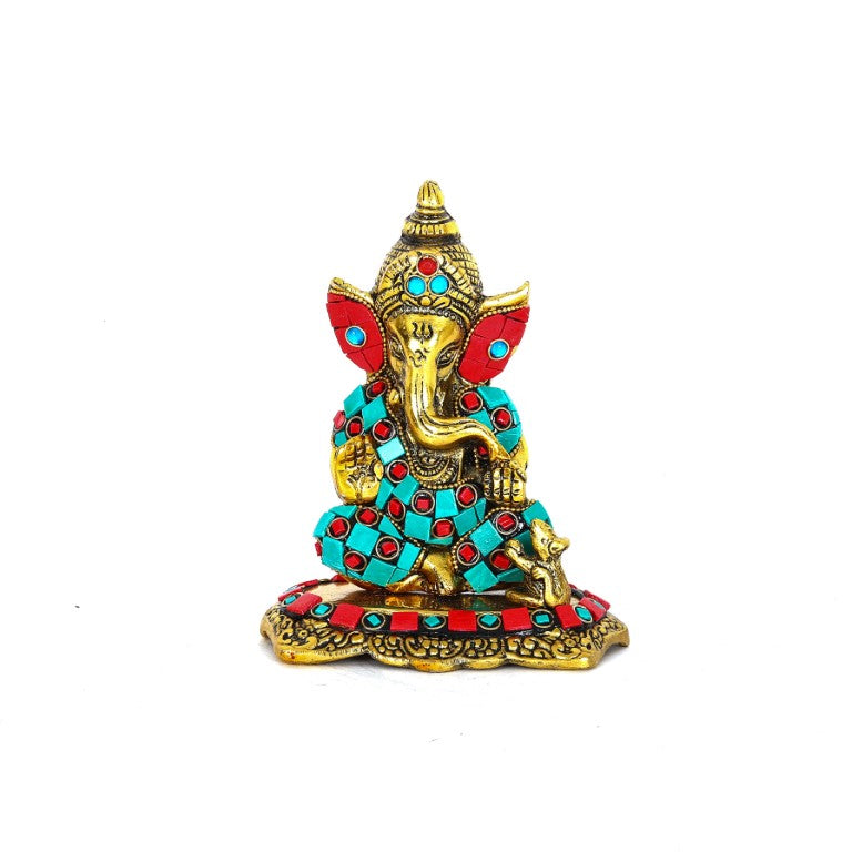 Metal Lord Ganesh Idol