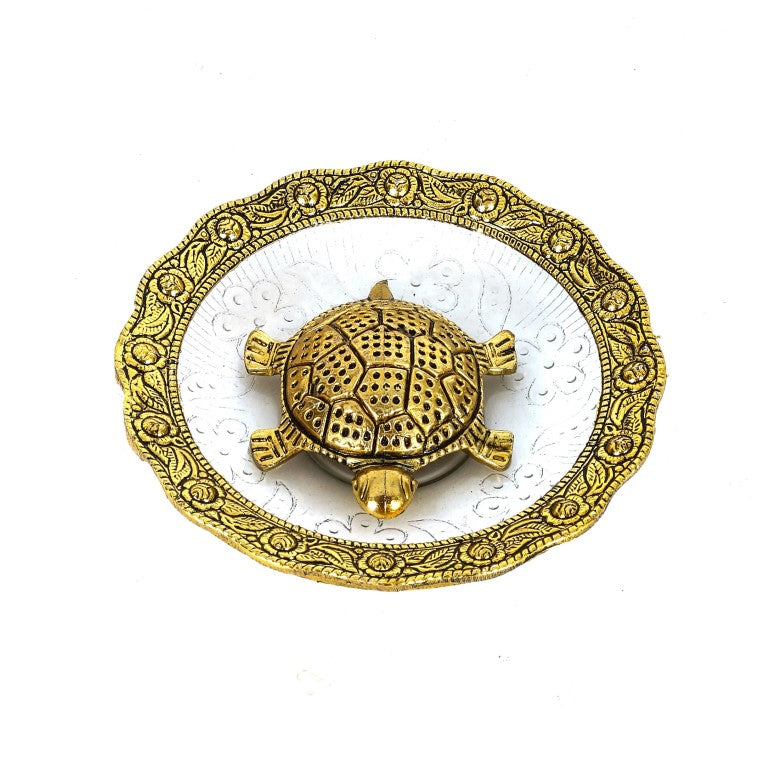 Tortoise with Crystal Clear Plate