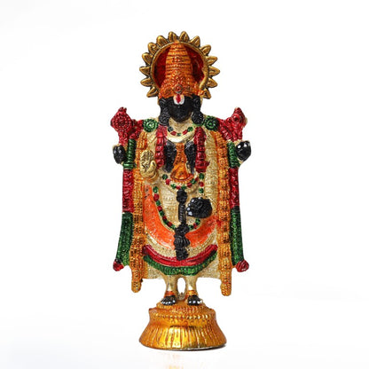 Lord Tirupati Balaji Statue (Multicolour)