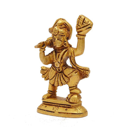 Brass Hanuman Ji Standing Statue, Brass Hanuman Idol,