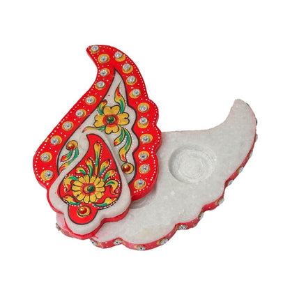 Marble Pooja Chopra/Haldi Kumkum Box/Kumkum Holder