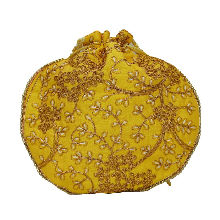 women's potli (Yellow)