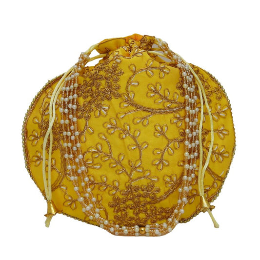 women's potli (Yellow)