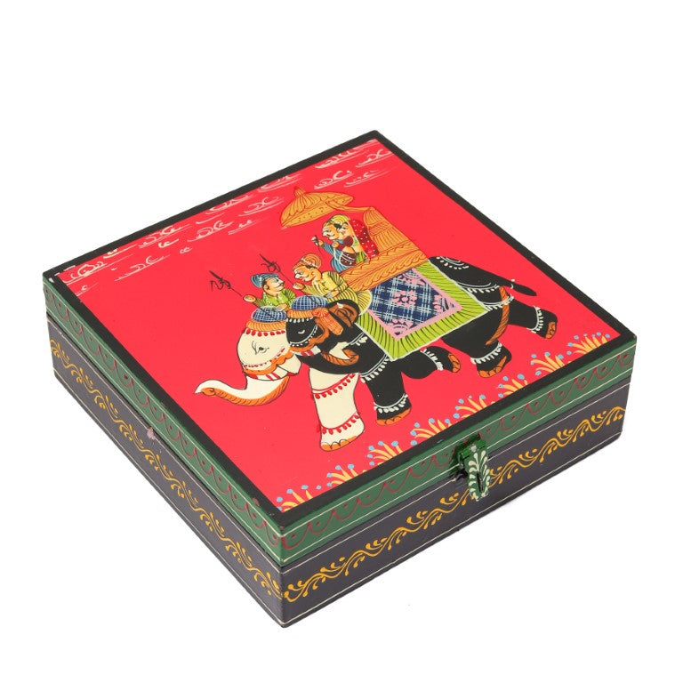 Wooden Spice Masala Box for Kitchen | Spice Container for Kitchen