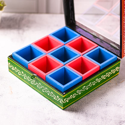 Wooden Spice Masala Box for Kitchen | Spice Container for Kitchen