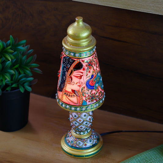 Antique Rajasthani Marble Night Lamp