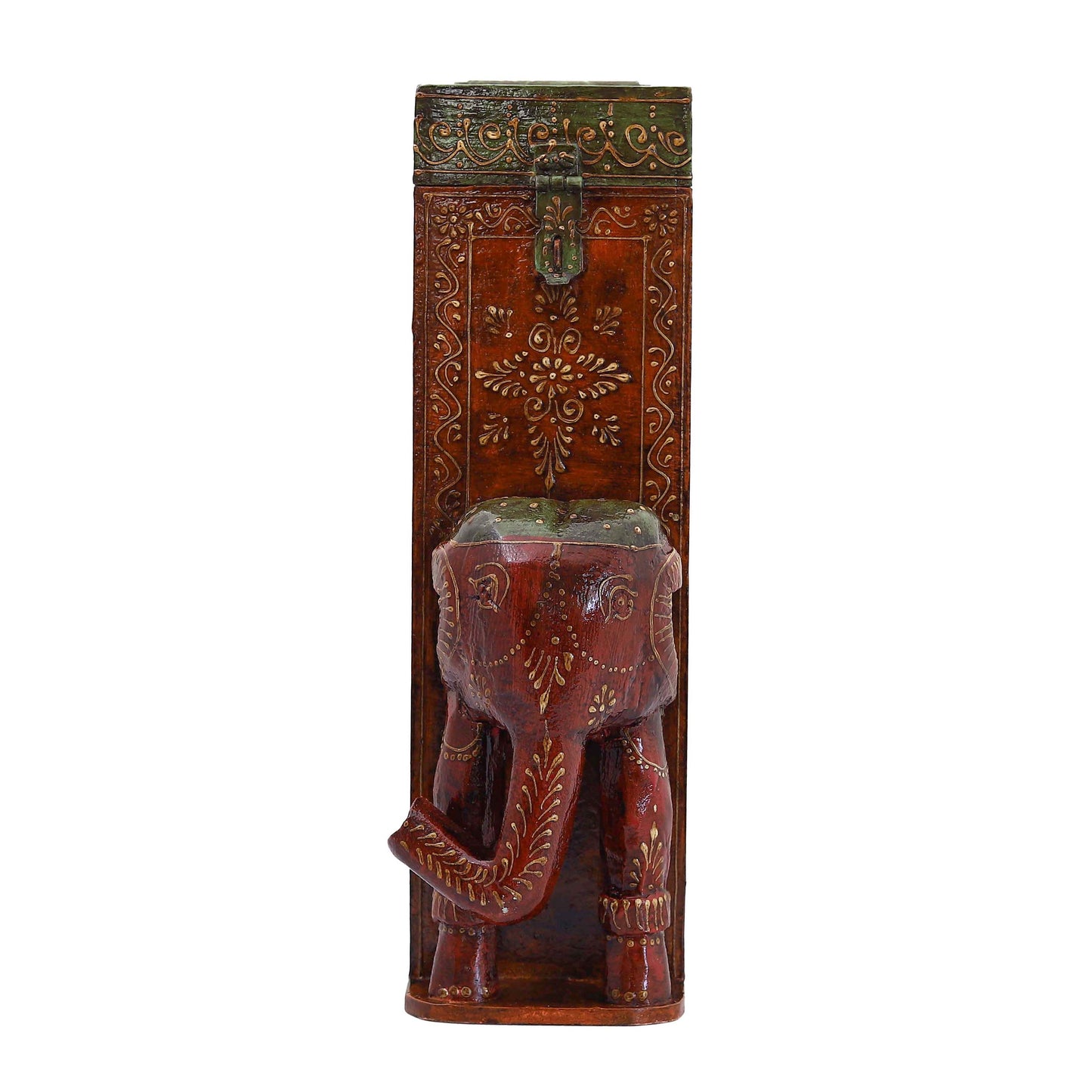Elephant Wine Bottle Holder Box