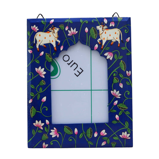 Handpainted Wooden Photo Frame